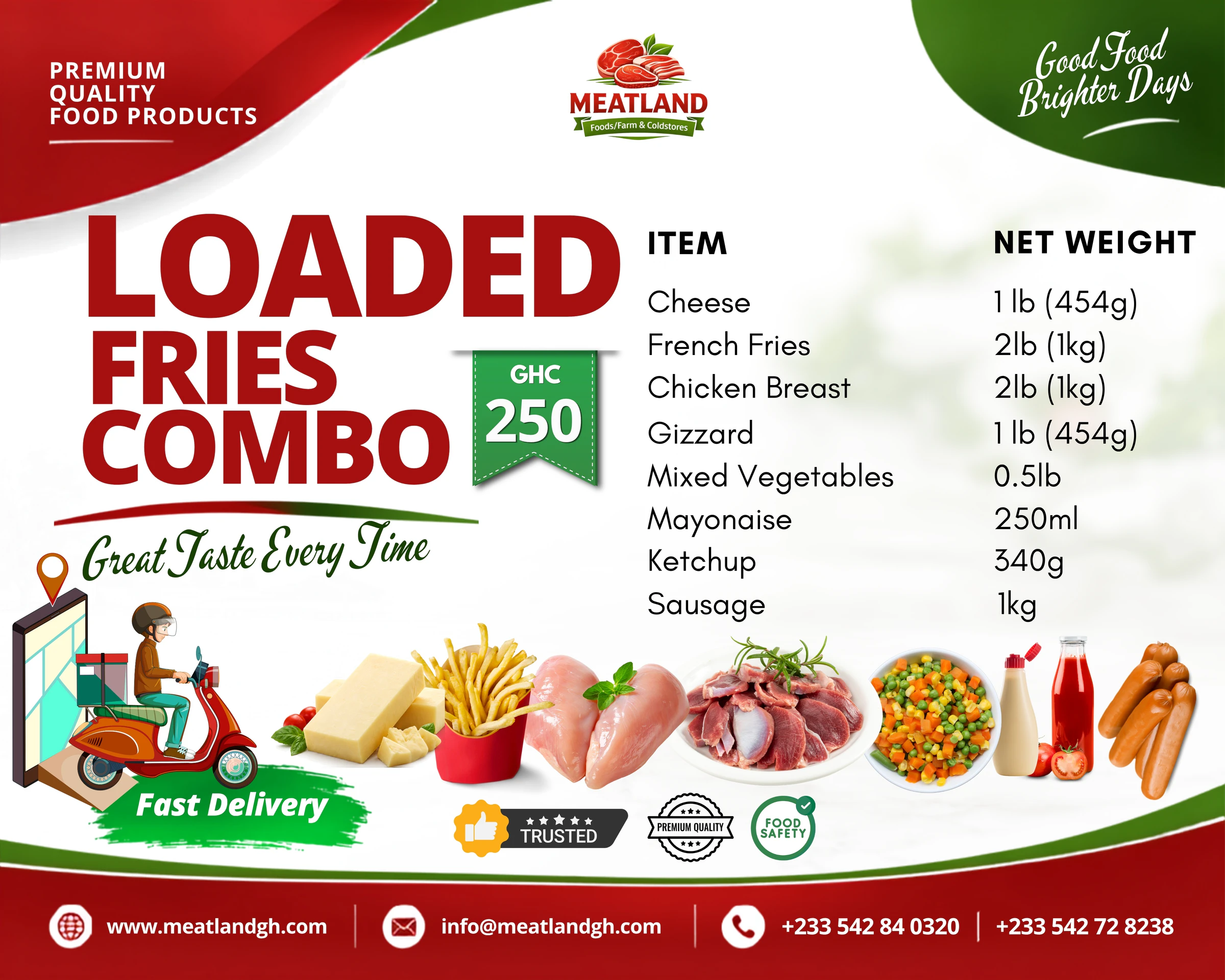 MeatLand Loaded Fries Combo special offer